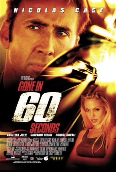 Gone In 60 Seconds poster